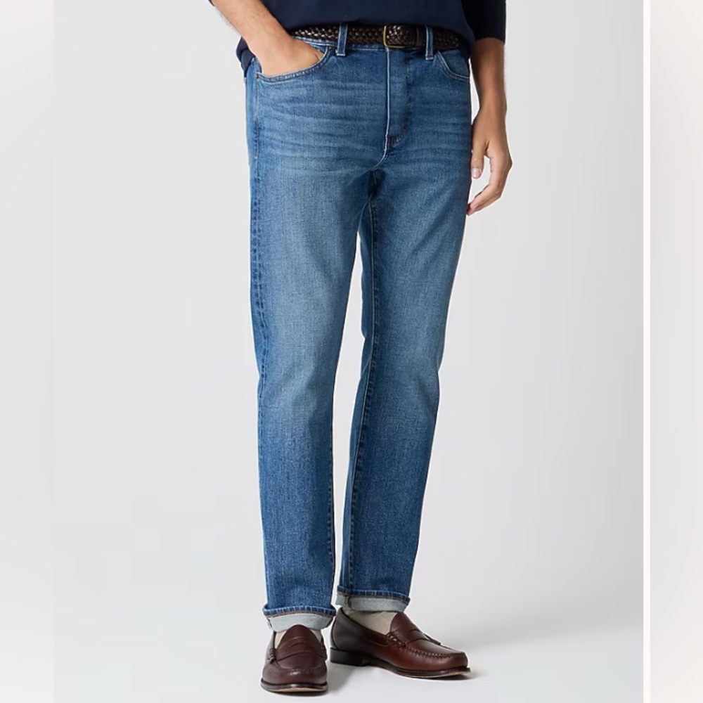 J. Crew Men's 770 Straight-fit jean in medium wash